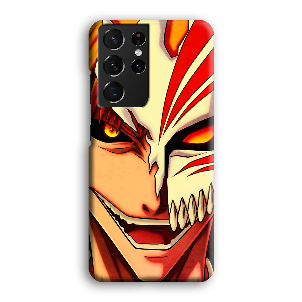 Bleach Ichigo Kurosaki Face Samsung Galaxy S21 Ultra Case-Phone Case-3D Case-Altracase