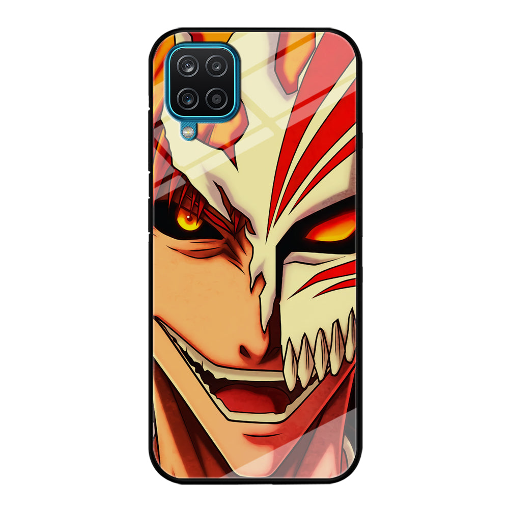 Bleach Ichigo Kurosaki Face Samsung Galaxy A12 Case-Phone Case-Tempered Glass Case-Altracase