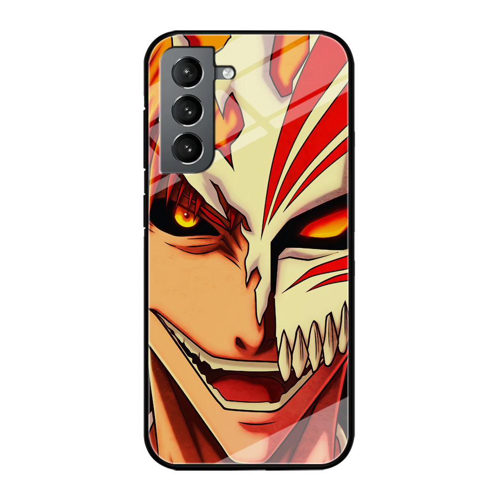 Bleach Ichigo Kurosaki Face Samsung Galaxy S21 Plus Case-Phone Case-Tempered Glass Case-Altracase