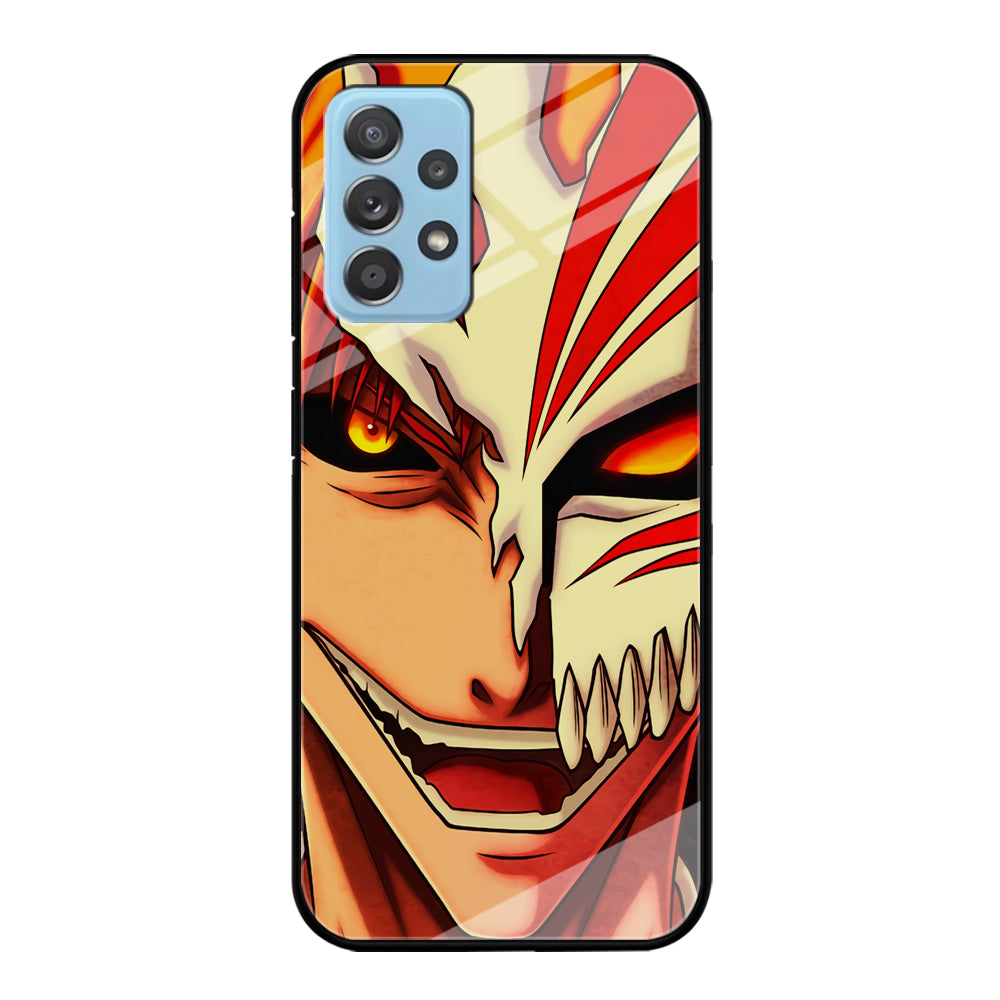 Bleach Ichigo Kurosaki Face Samsung Galaxy A72 Case-Phone Case-Tempered Glass Case-Altracase