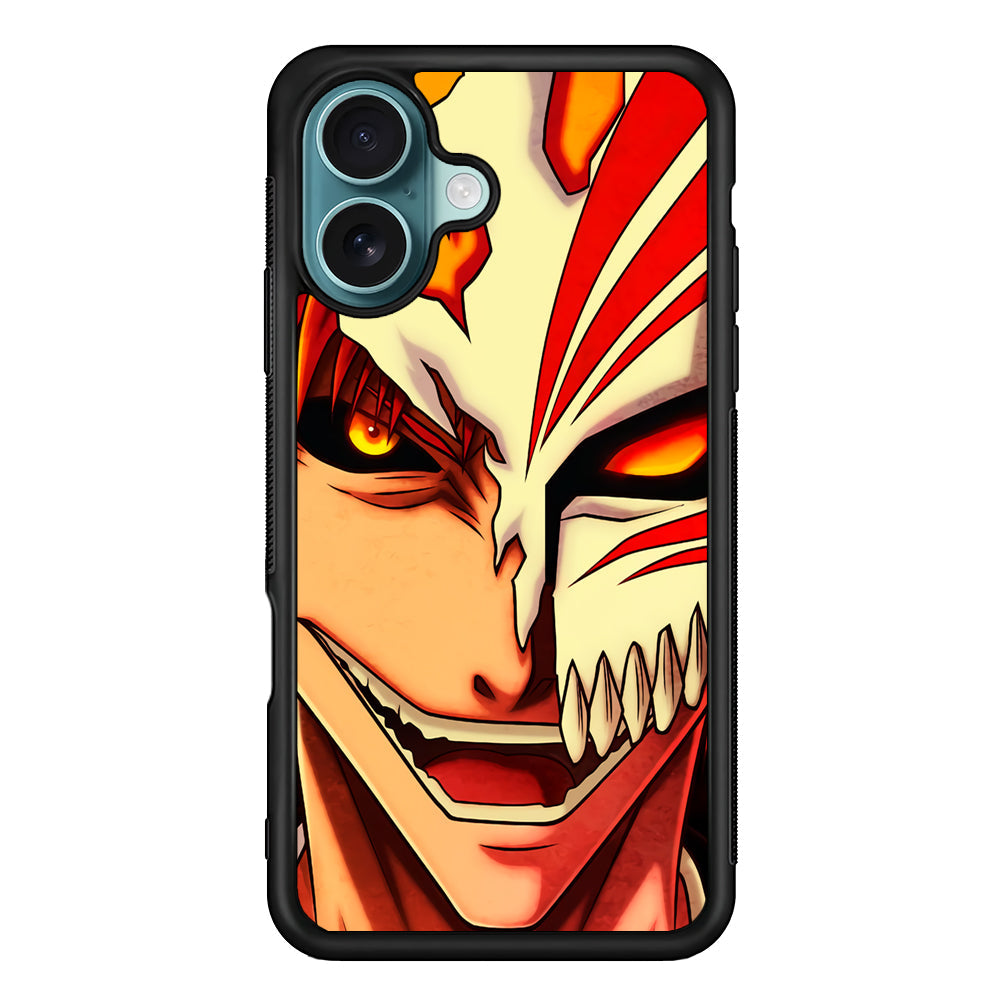 Bleach Ichigo Kurosaki Face iPhone 16 Plus Case - Altracase