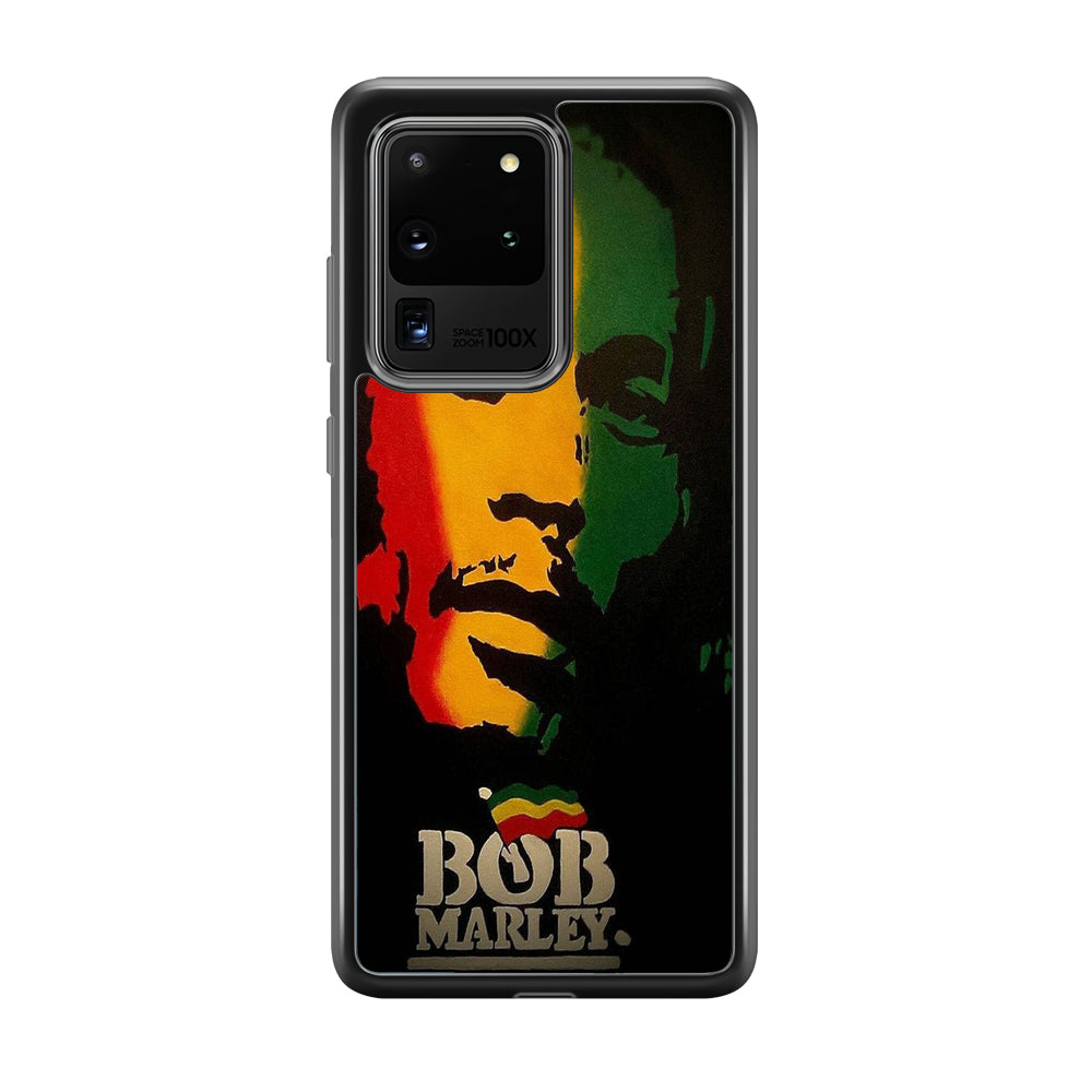 Bob Marley 002 Samsung Galaxy S20 Ultra Case-Phone Case-Tempered Glass Case-Altracase