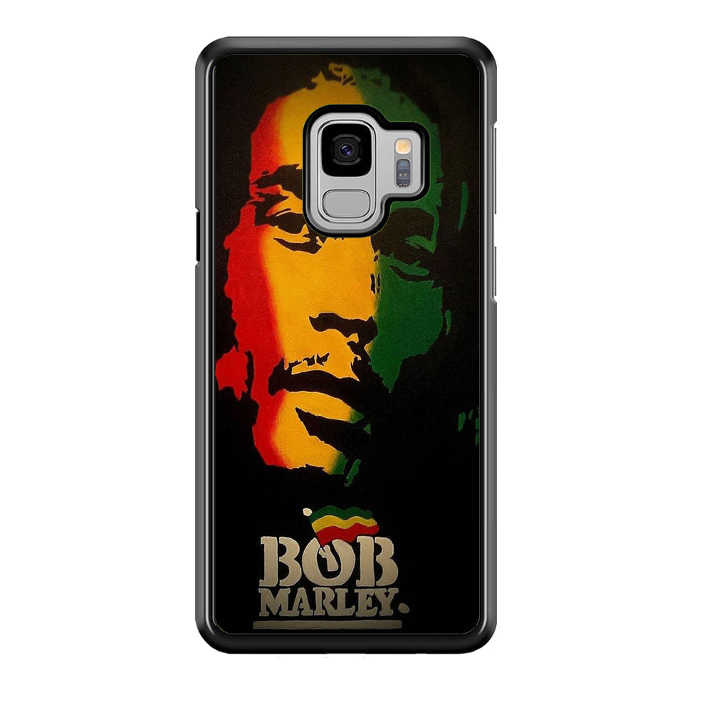Bob Marley 002 Samsung Galaxy S9 Case-Phone Case-Rubber Black (2D Case)-Altracase