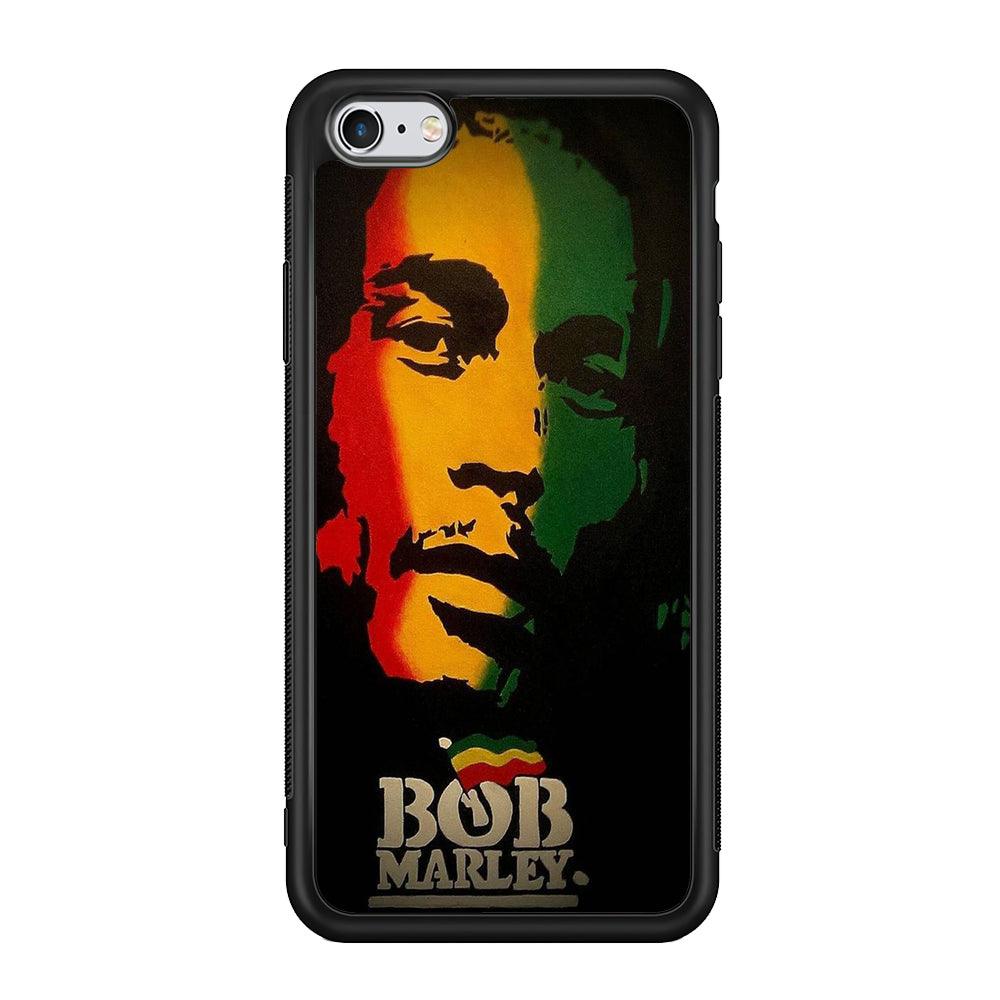 Bob Marley 002 iPhone 6 | 6s Case-Phone Case-Rubber Black (2D Case)-Altracase