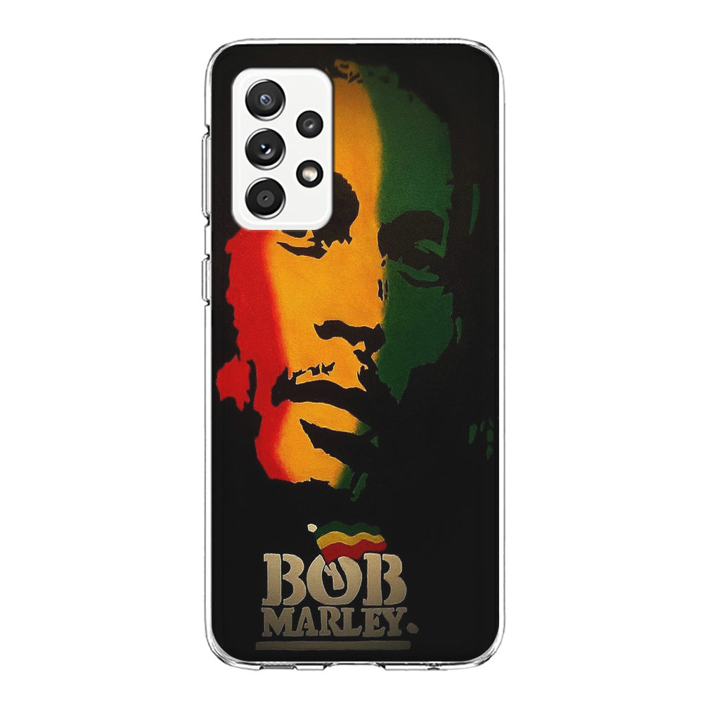 Bob Marley 002 Samsung Galaxy A52 Case-Phone Case-Clear Soft Case-Altracase