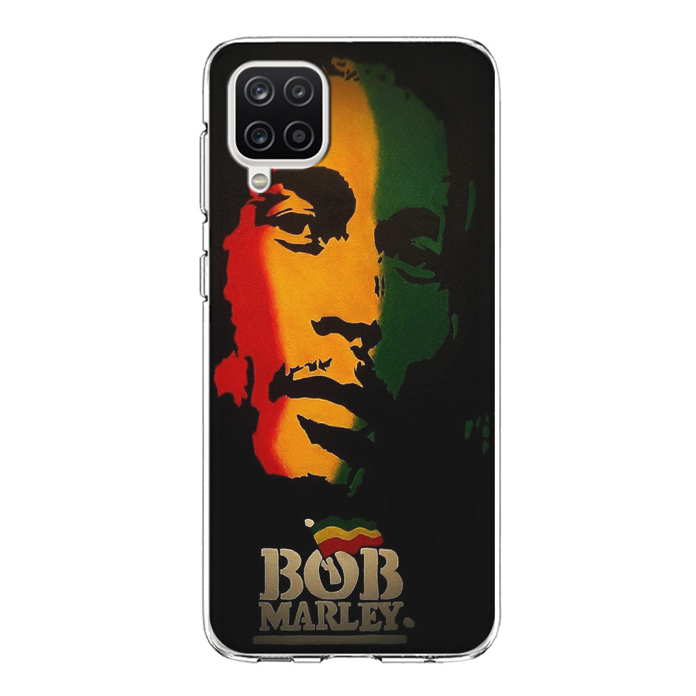 Bob Marley 002 Samsung Galaxy A12 Case-Phone Case-Clear Soft Case-Altracase