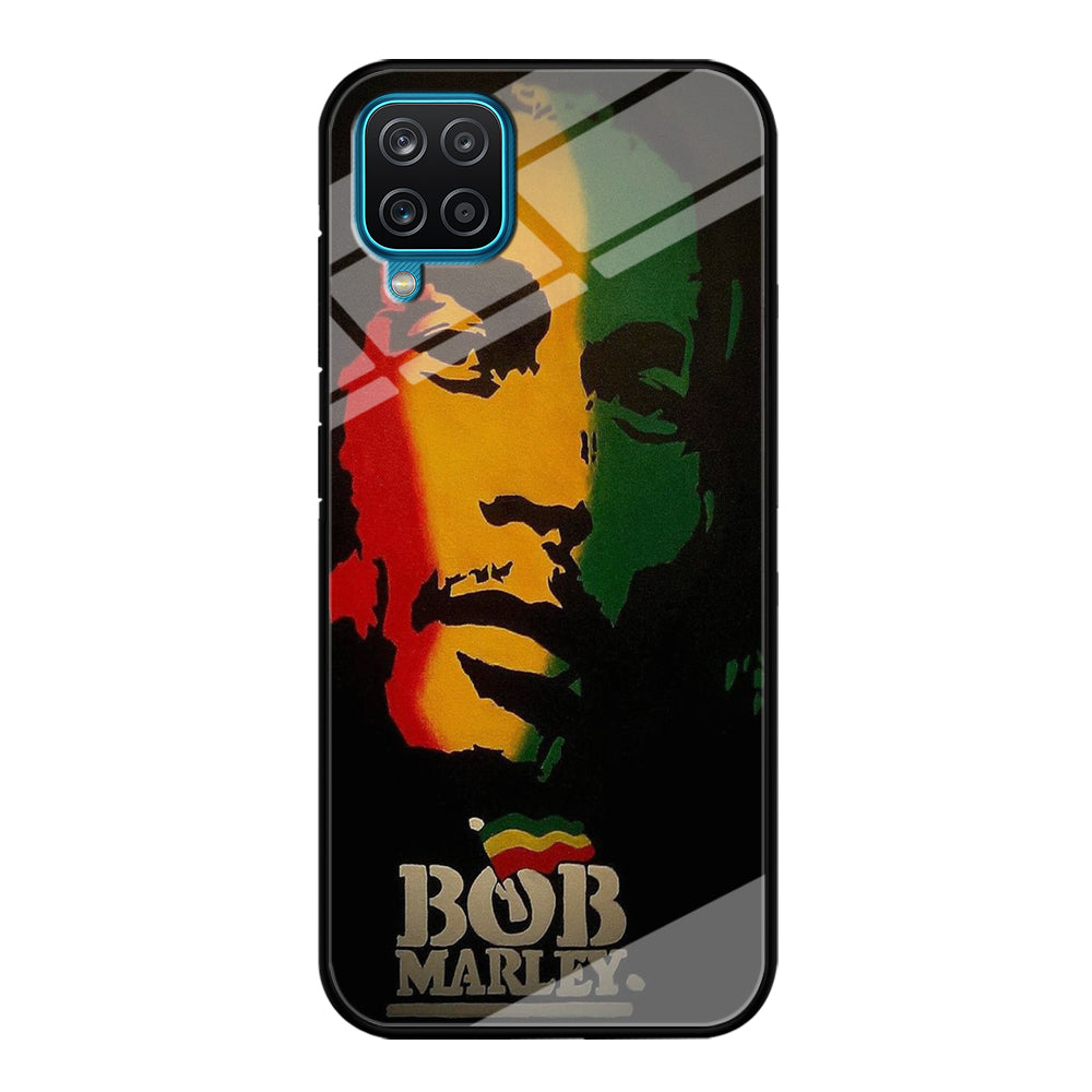 Bob Marley 002 Samsung Galaxy A12 Case-Phone Case-Tempered Glass Case-Altracase