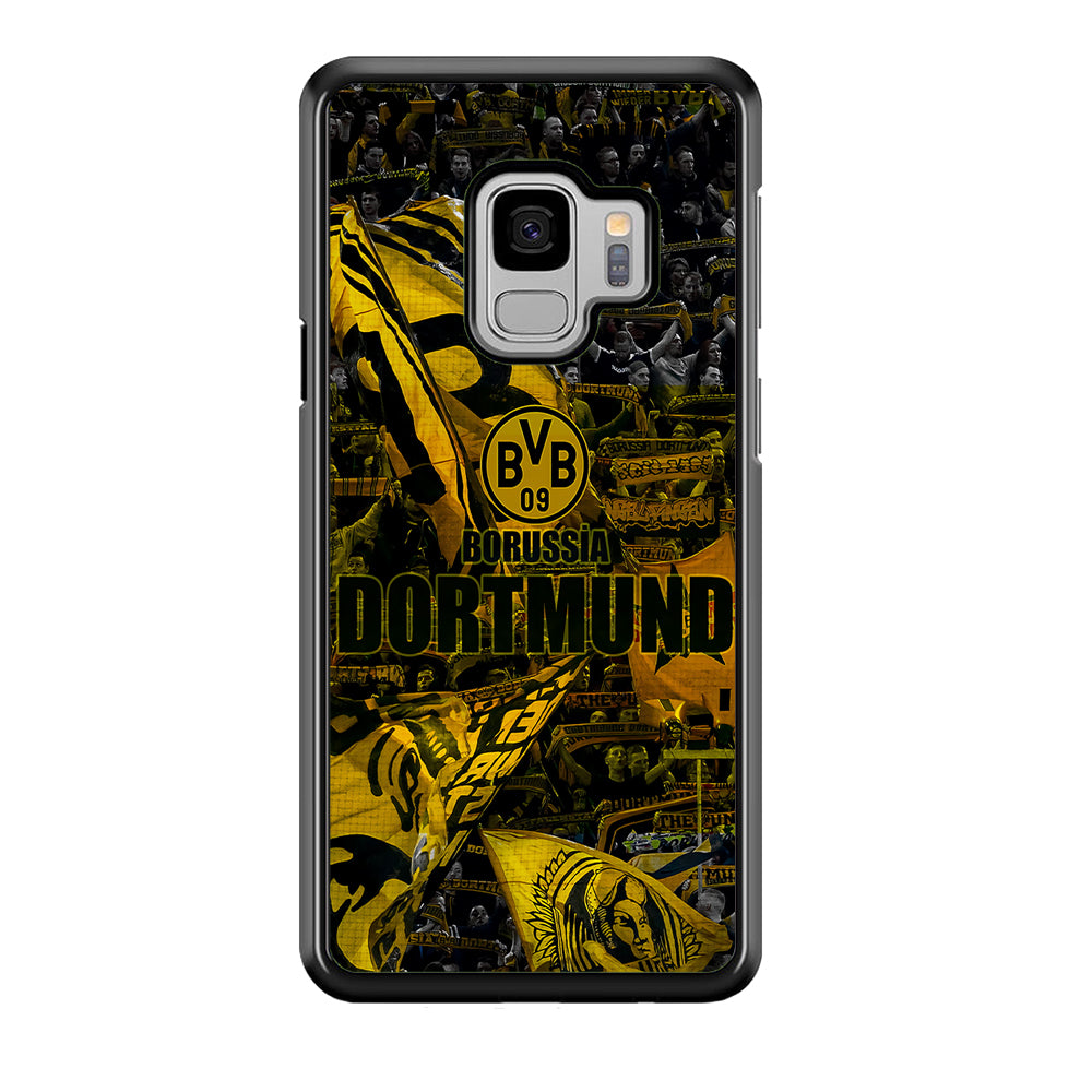 Borussia Dortmund Die Borussen Samsung Galaxy S9 Case-Phone Case-Rubber Black (2D Case)-Altracase