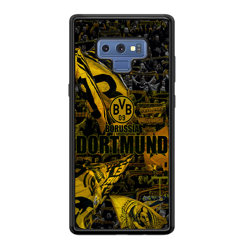 Borussia Dortmund Die Borussen Samsung Galaxy Note 9 Case-Phone Case-Tempered Glass Case-Altracase