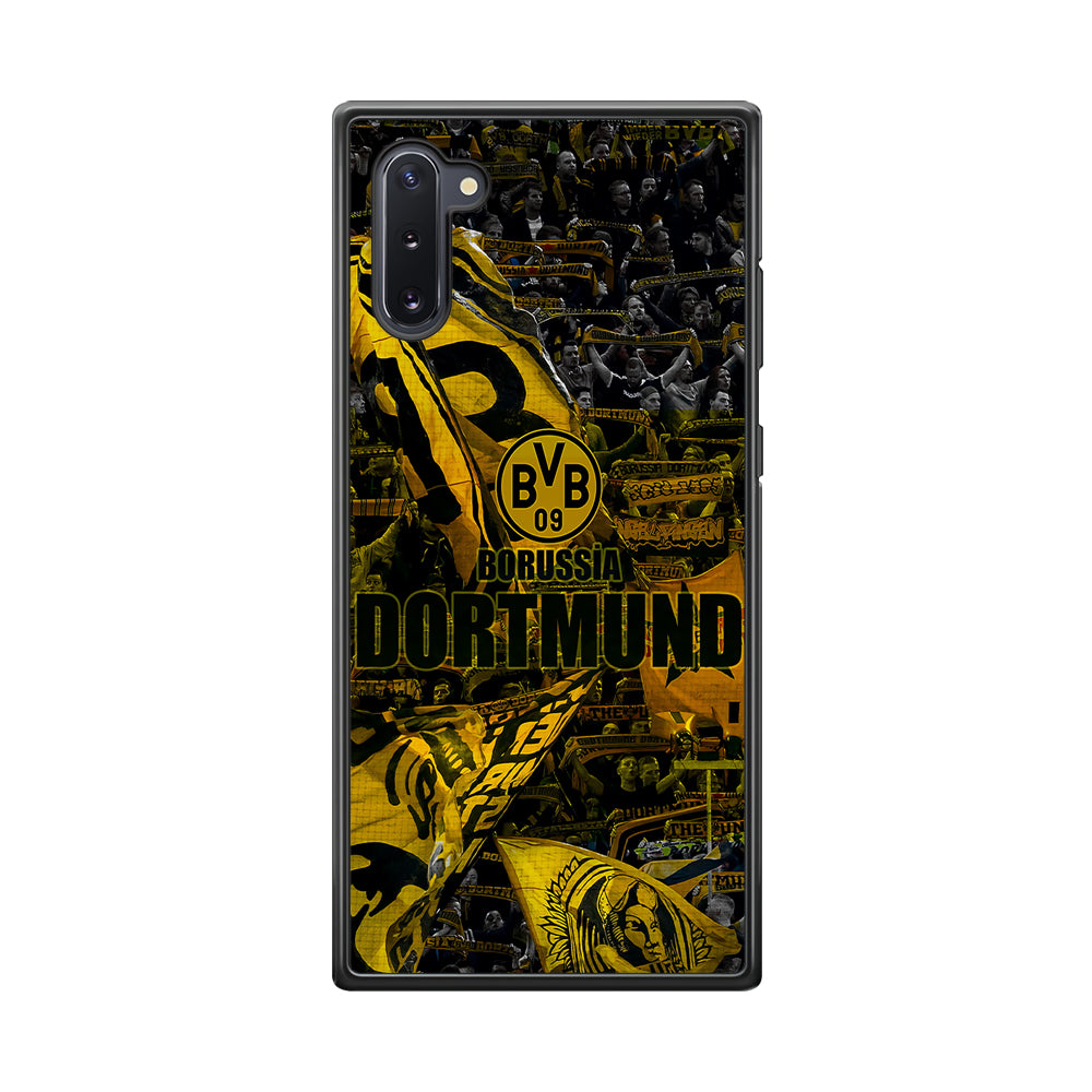 Borussia Dortmund Die Borussen Samsung Galaxy Note 10 Case-Phone Case-Rubber Black (2D Case)-Altracase