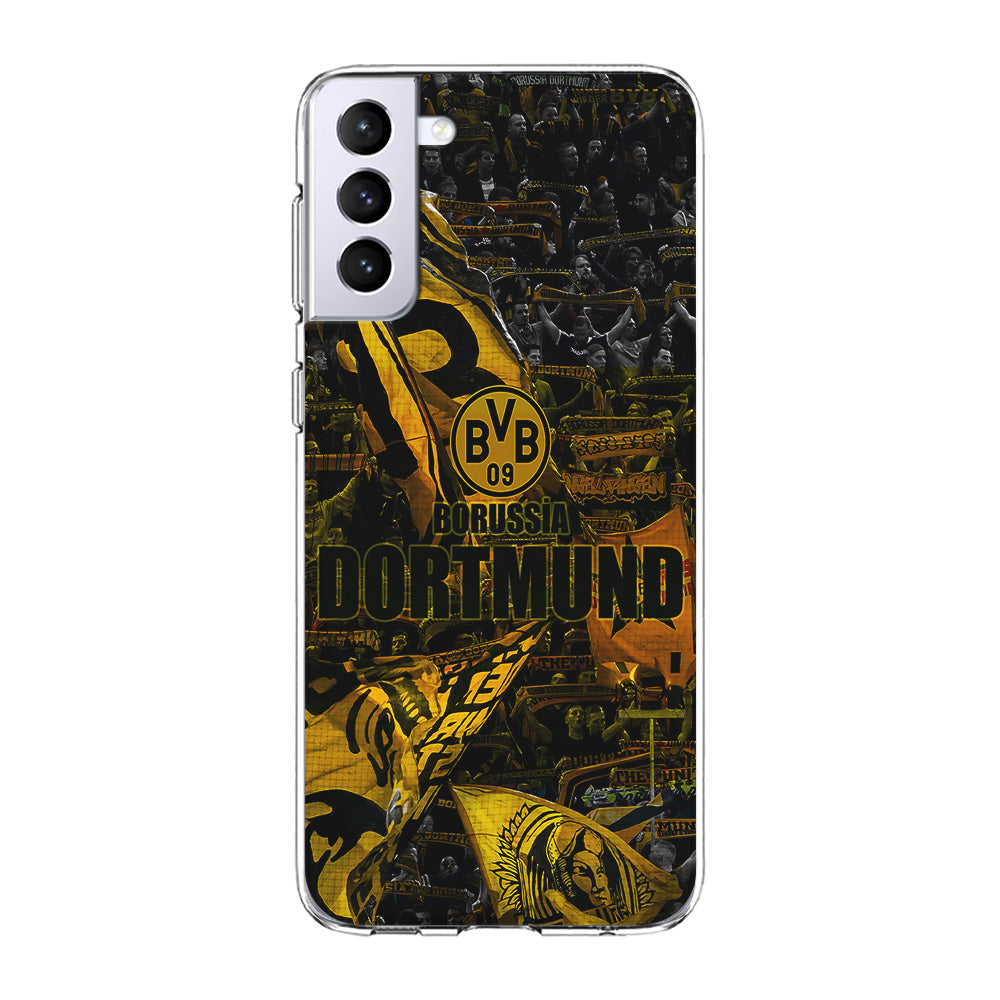 Borussia Dortmund Die Borussen Samsung Galaxy S24 Case-Phone Case-Clear Soft Case-Altracase