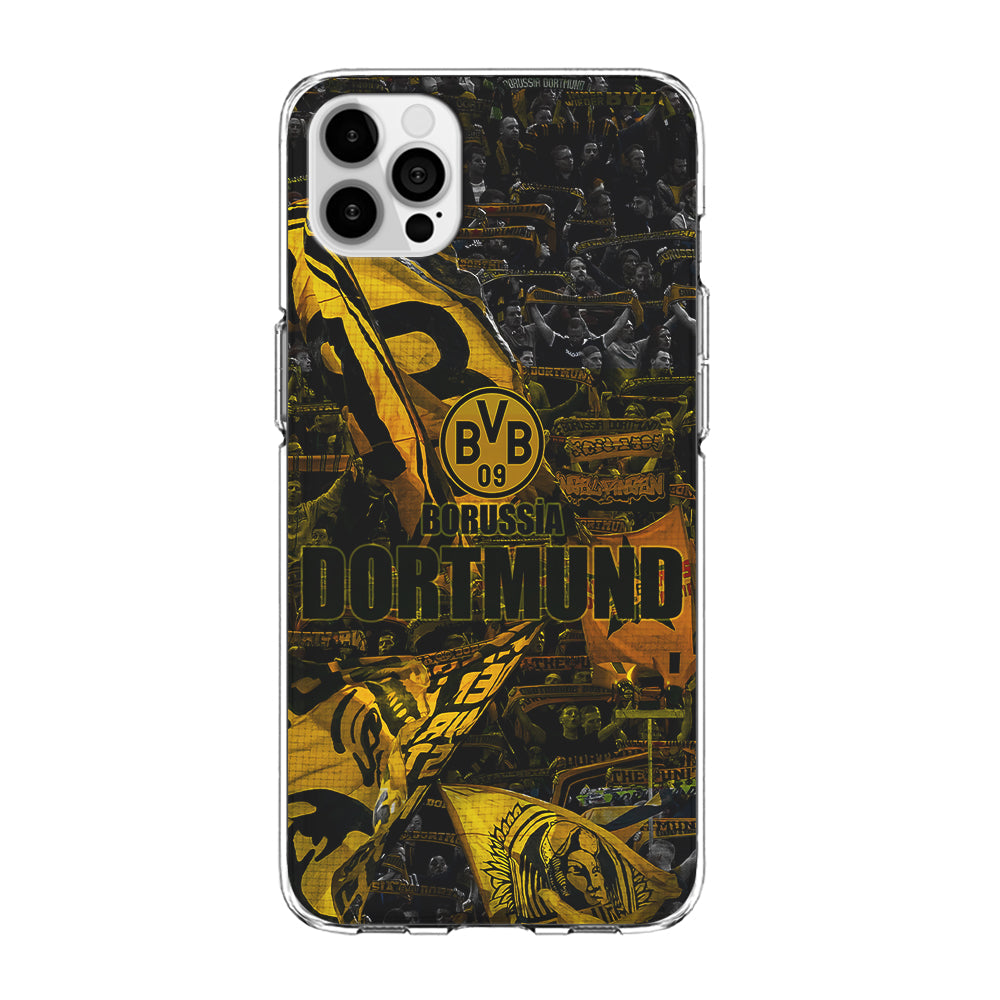 Borussia Dortmund Die Borussen iPhone 14 Pro Case-Phone Case-Clear Soft Case-Altracase