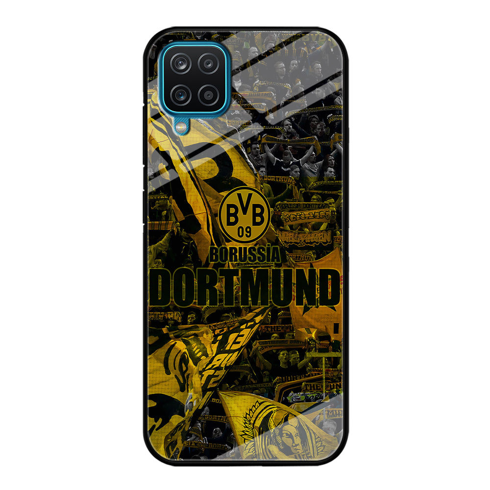 Borussia Dortmund Die Borussen Samsung Galaxy A12 Case-Phone Case-Tempered Glass Case-Altracase