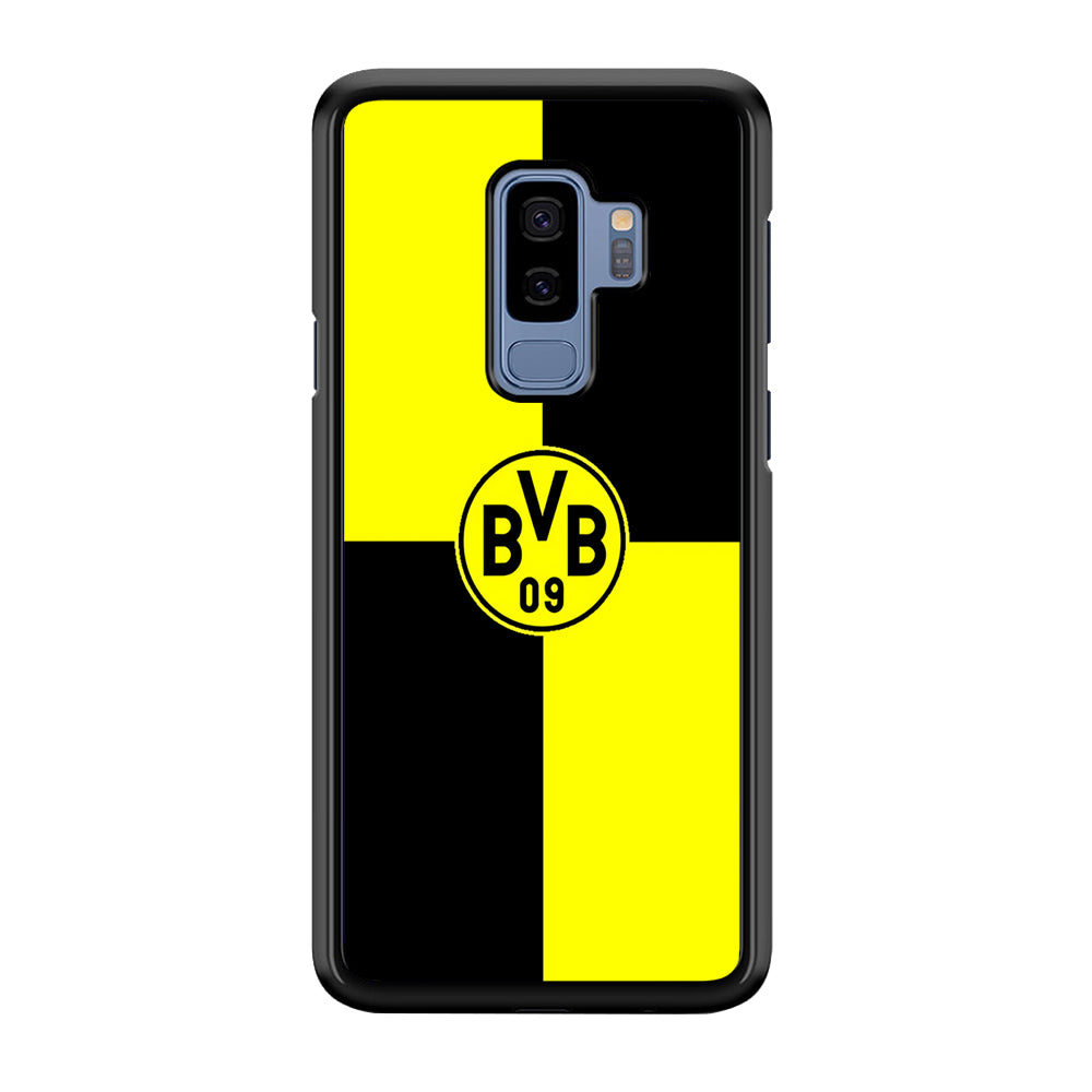 Borussia Dortmund Logo Club Samsung Galaxy S9 Plus Case-Phone Case-Tempered Glass Case-Altracase