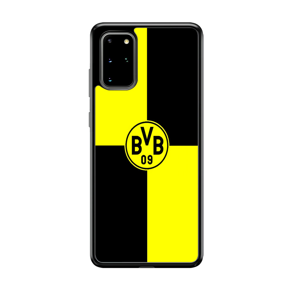 Borussia Dortmund Logo Club Samsung Galaxy S20 Plus Case-Phone Case-Tempered Glass Case-Altracase