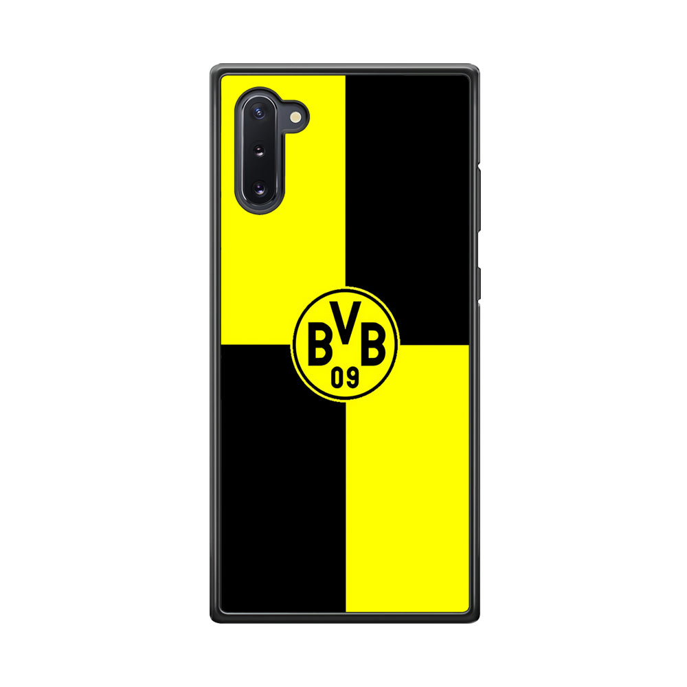 Borussia Dortmund Logo Club Samsung Galaxy Note 10 Case-Phone Case-Rubber Black (2D Case)-Altracase