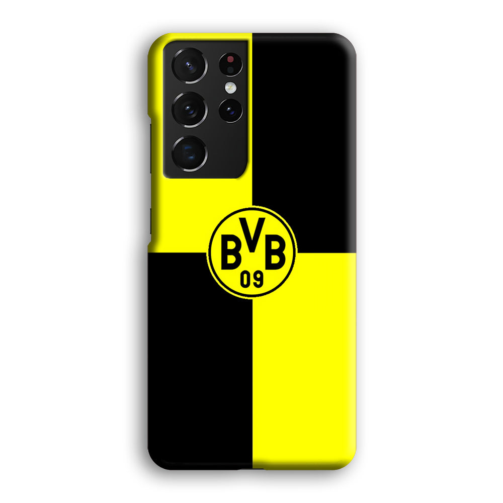 Borussia Dortmund Logo Club Samsung Galaxy S21 Ultra Case-Phone Case-3D Case-Altracase