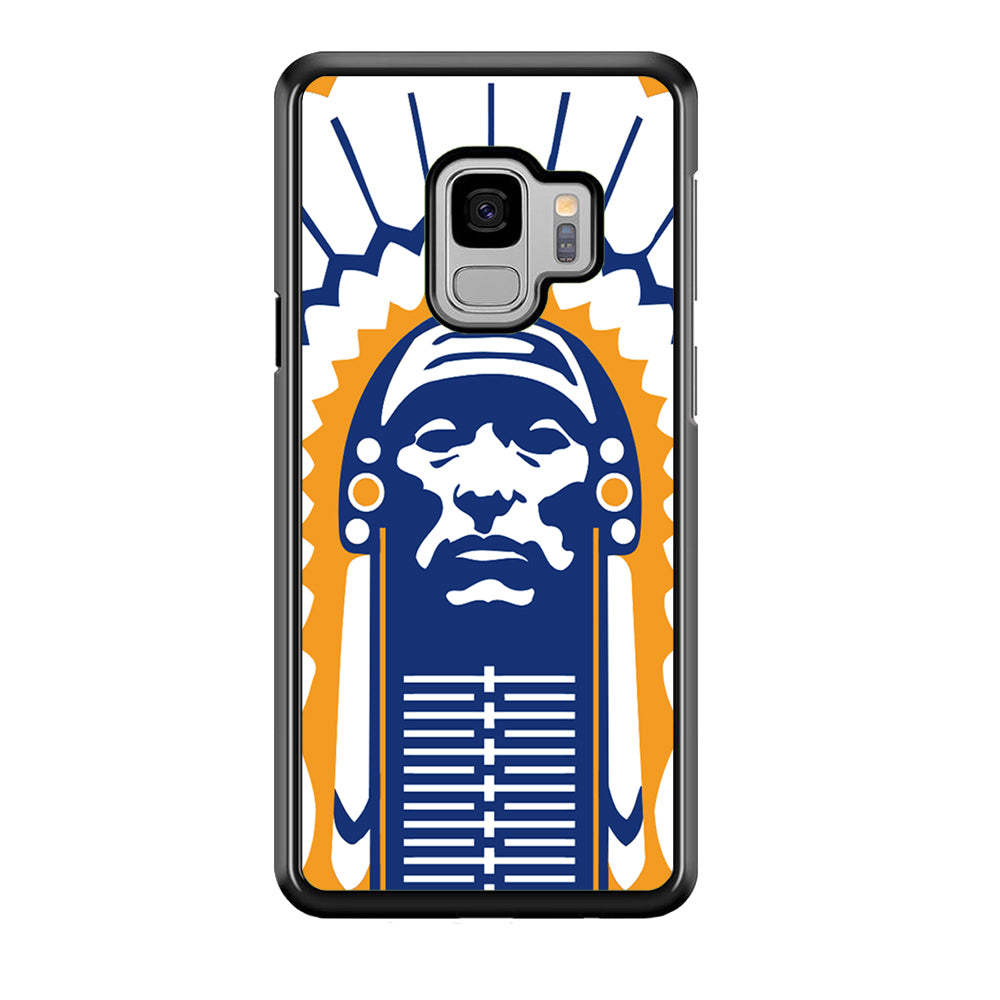 Chief Illiniwek Illinois Samsung Galaxy S9 Case-Phone Case-Tempered Glass Case-Altracase