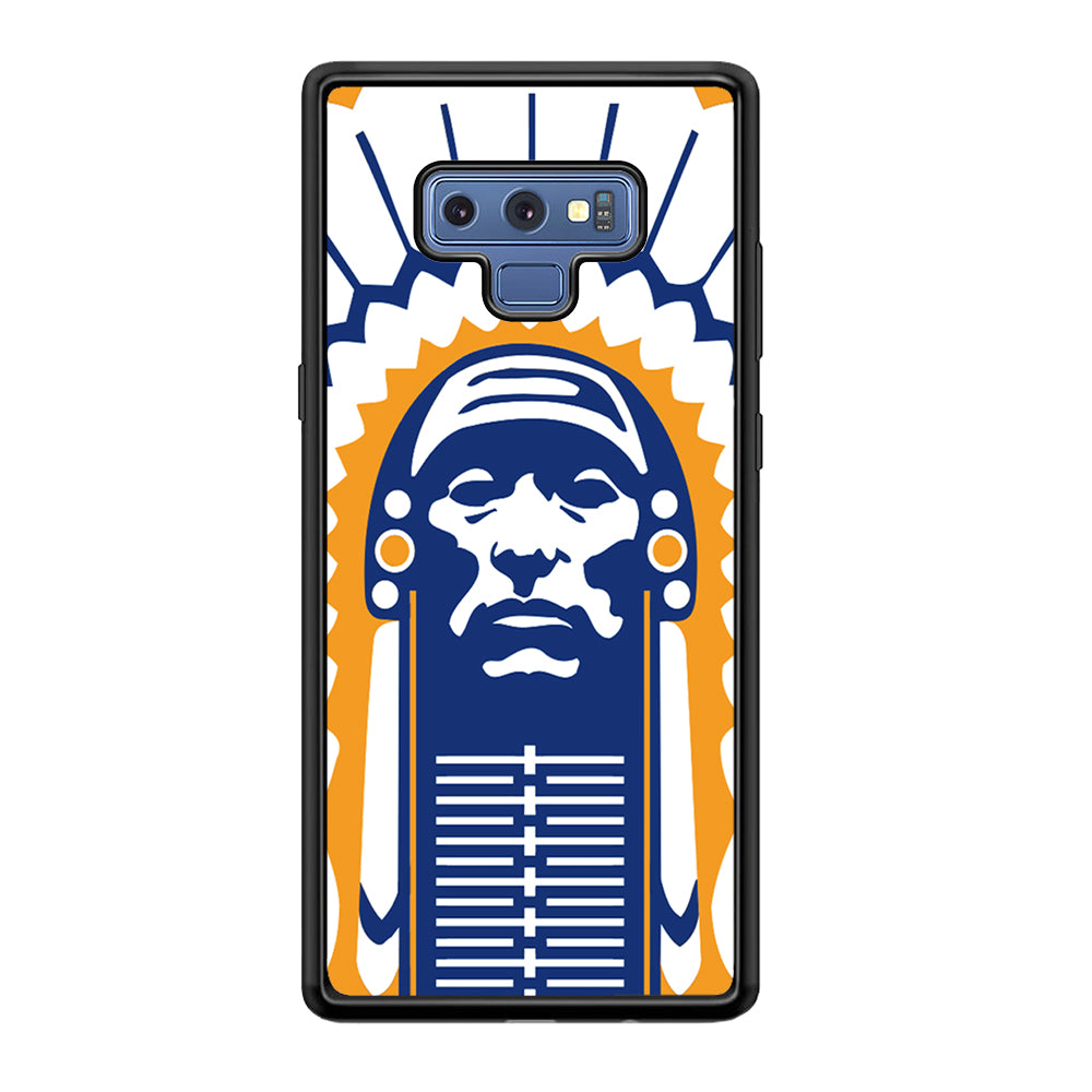 Chief Illiniwek Illinois Samsung Galaxy Note 9 Case-Phone Case-Tempered Glass Case-Altracase