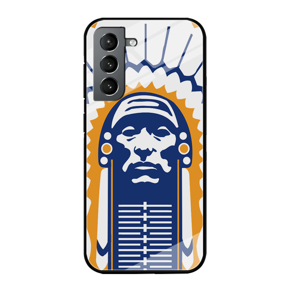 Chief Illiniwek Illinois Samsung Galaxy S24 Plus Case-Phone Case-Tempered Glass Case-Altracase