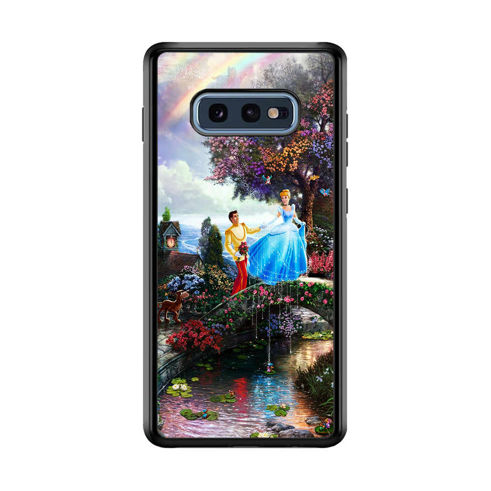 Cinderella Wishes Upon A Dream Samsung Galaxy S10E Case-Phone Case-Rubber Black (2D Case)-Altracase