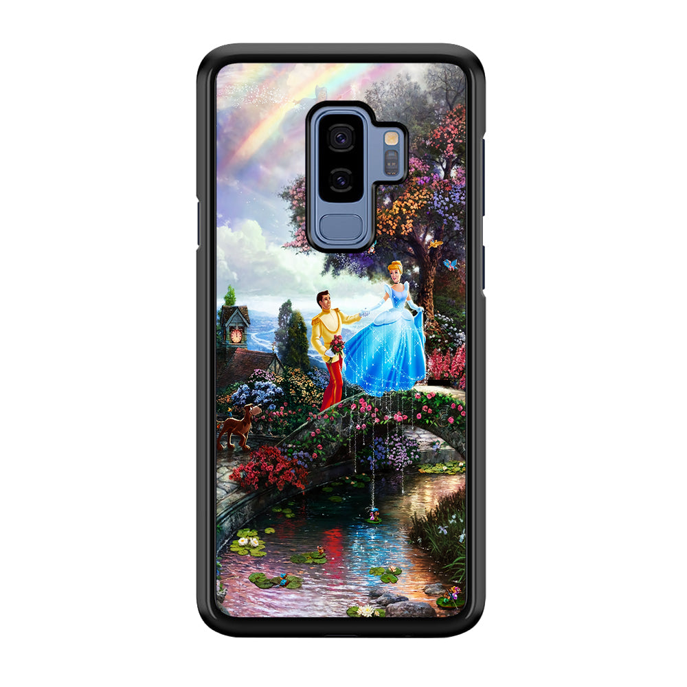 Cinderella Wishes Upon A Dream Samsung Galaxy S9 Plus Case-Phone Case-Rubber Black (2D Case)-Altracase