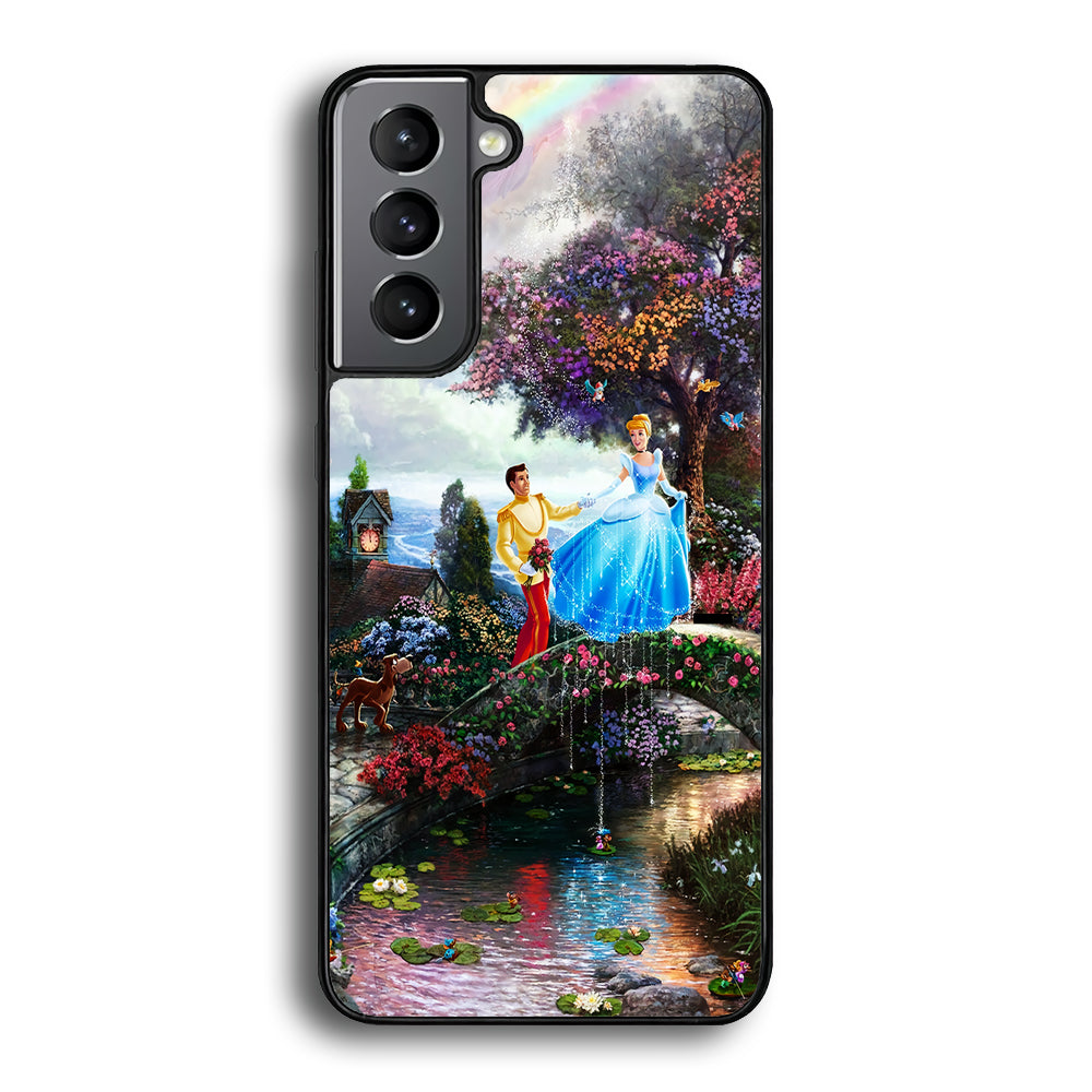 Cinderella Wishes Upon A Dream Samsung Galaxy S21 Plus Case-Phone Case-Rubber Black (2D Case)-Altracase