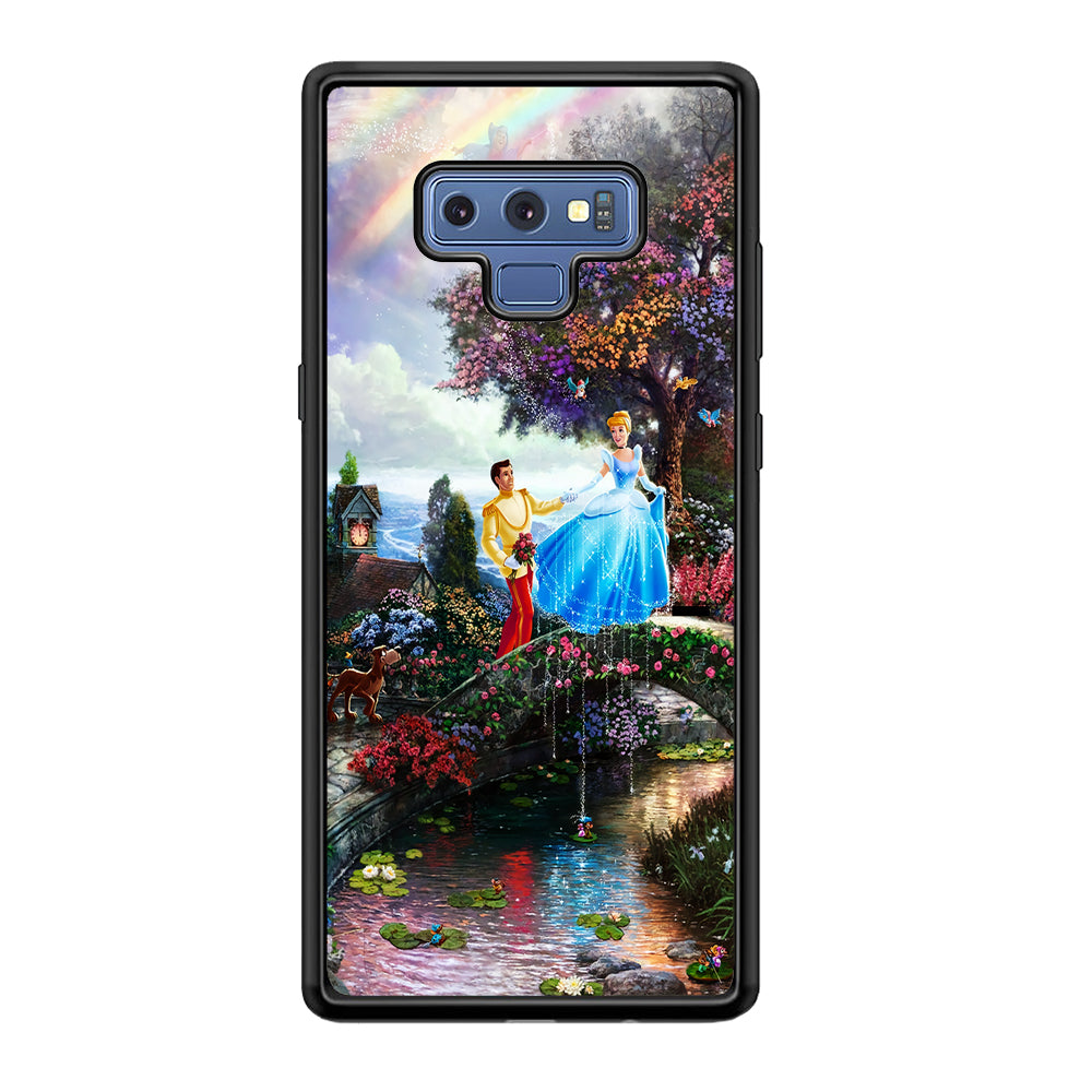 Cinderella Wishes Upon A Dream Samsung Galaxy Note 9 Case-Phone Case-Rubber Black (2D Case)-Altracase
