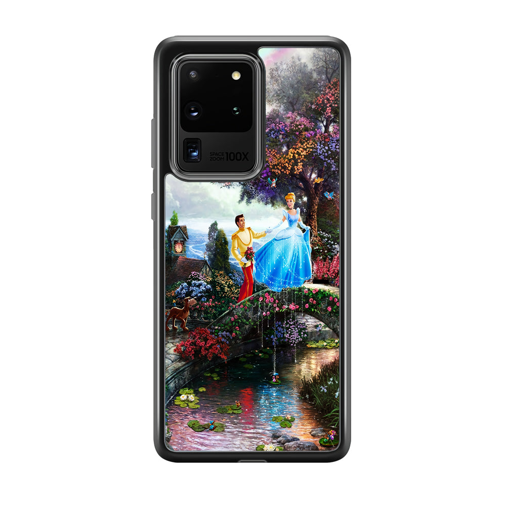 Cinderella Wishes Upon A Dream Samsung Galaxy S20 Ultra Case-Phone Case-Rubber Black (2D Case)-Altracase