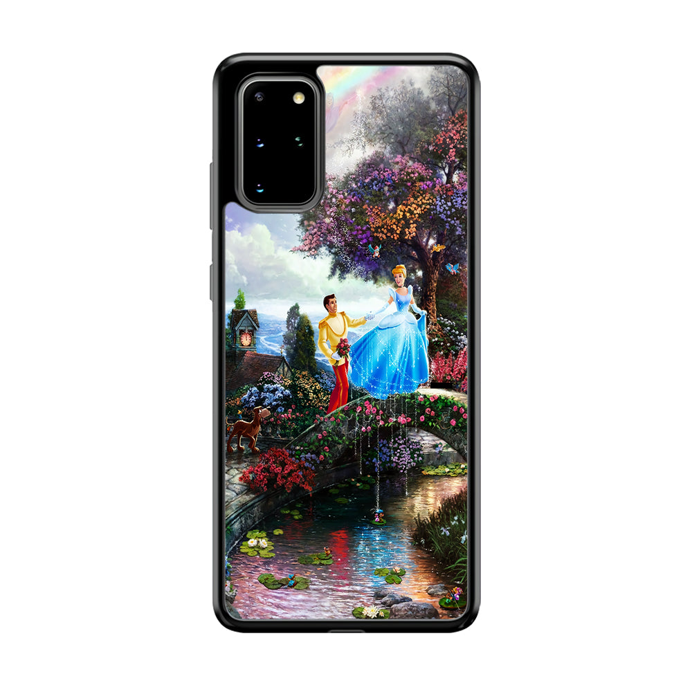 Cinderella Wishes Upon A Dream Samsung Galaxy S20 Plus Case-Phone Case-Rubber Black (2D Case)-Altracase