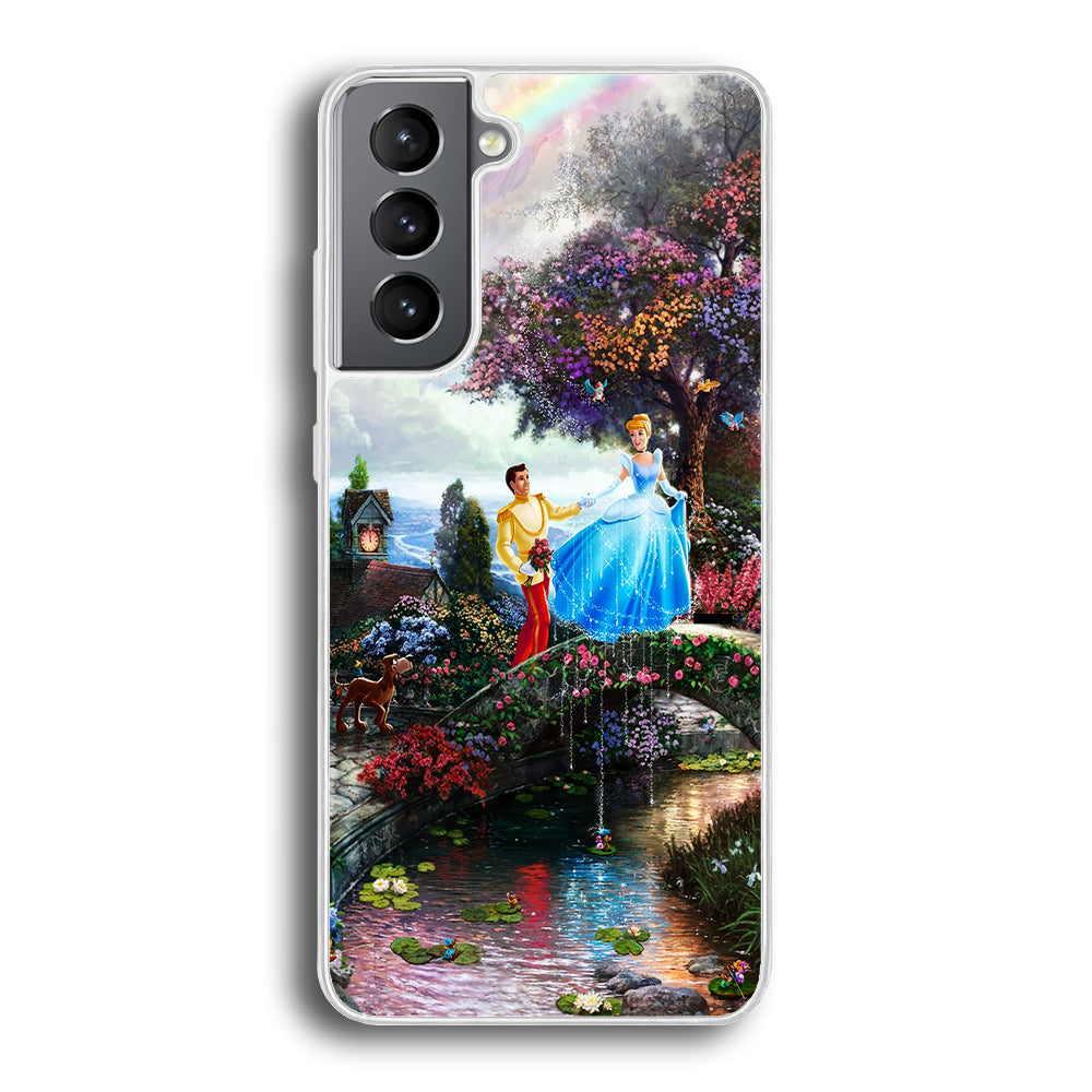 Cinderella Wishes Upon A Dream Samsung Galaxy S21 Plus Case-Phone Case-Rubber White (2D Case)-Altracase