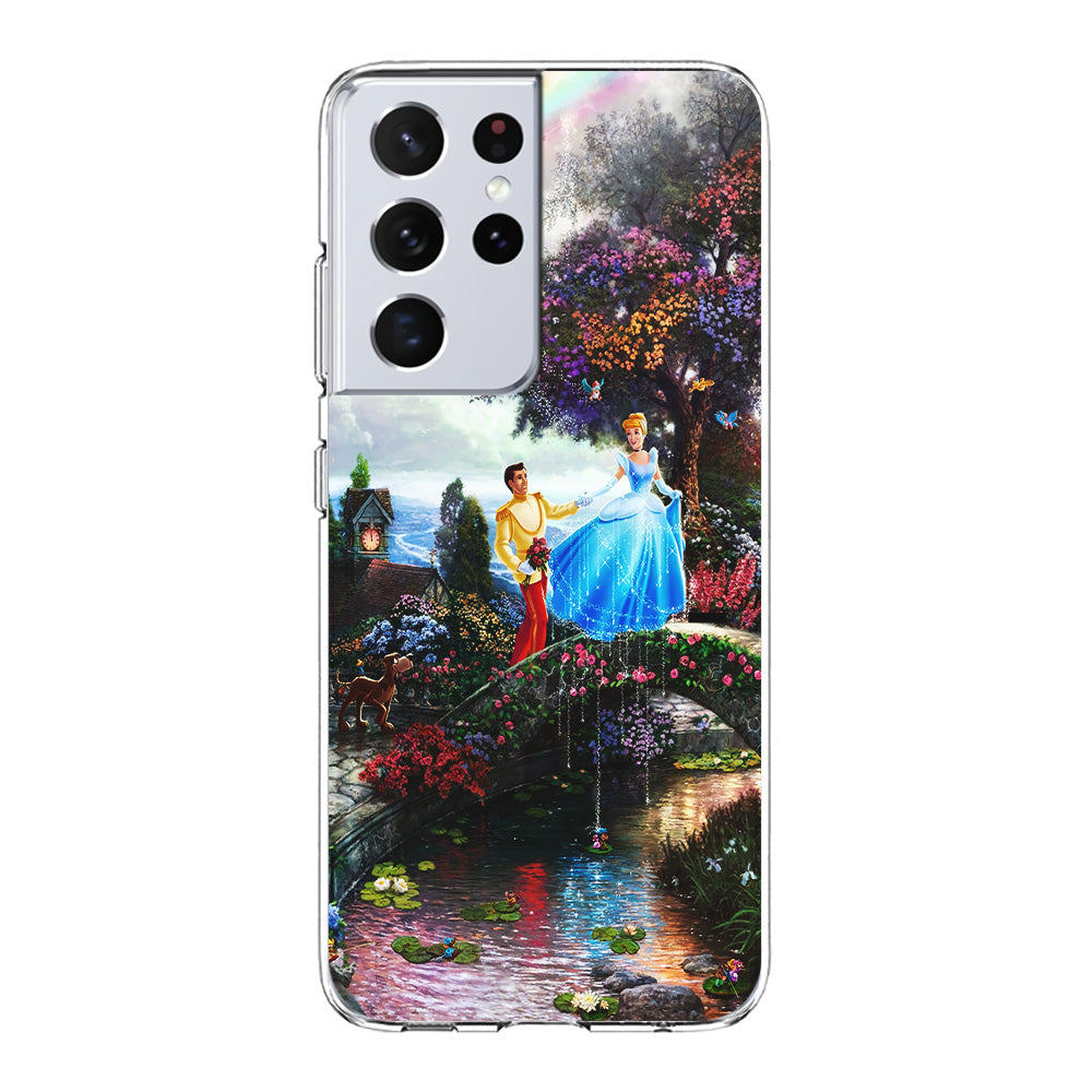 Cinderella Wishes Upon A Dream Samsung Galaxy S21 Ultra Case-Phone Case-Clear Soft Case-Altracase