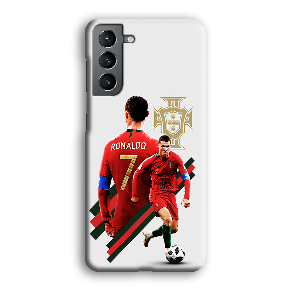 Cristiano Ronaldo Portugal Samsung Galaxy S21 Plus Case-Phone Case-3D Case-Altracase