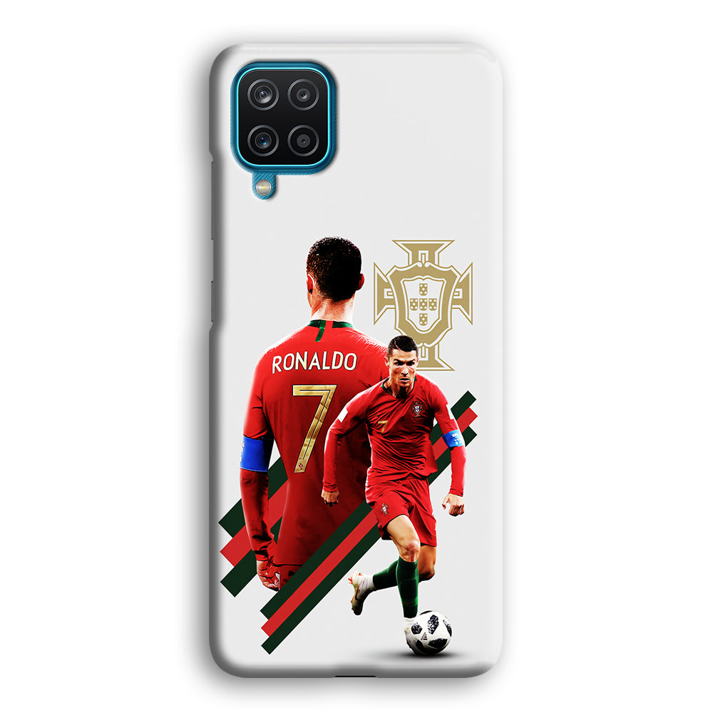 Cristiano Ronaldo Portugal Samsung Galaxy A12 Case-Phone Case-3D Case-Altracase