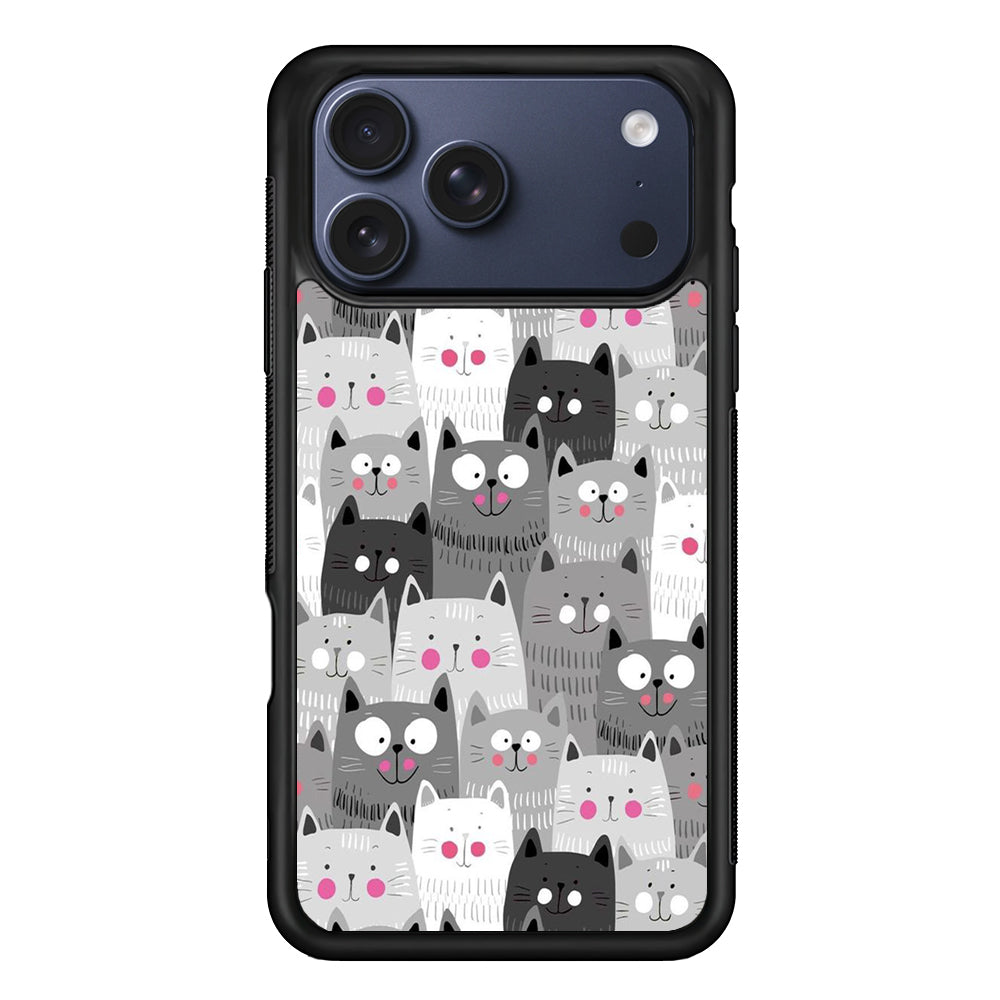 Cute Cat 001 iPhone 17 Pro Max Case - Altracase