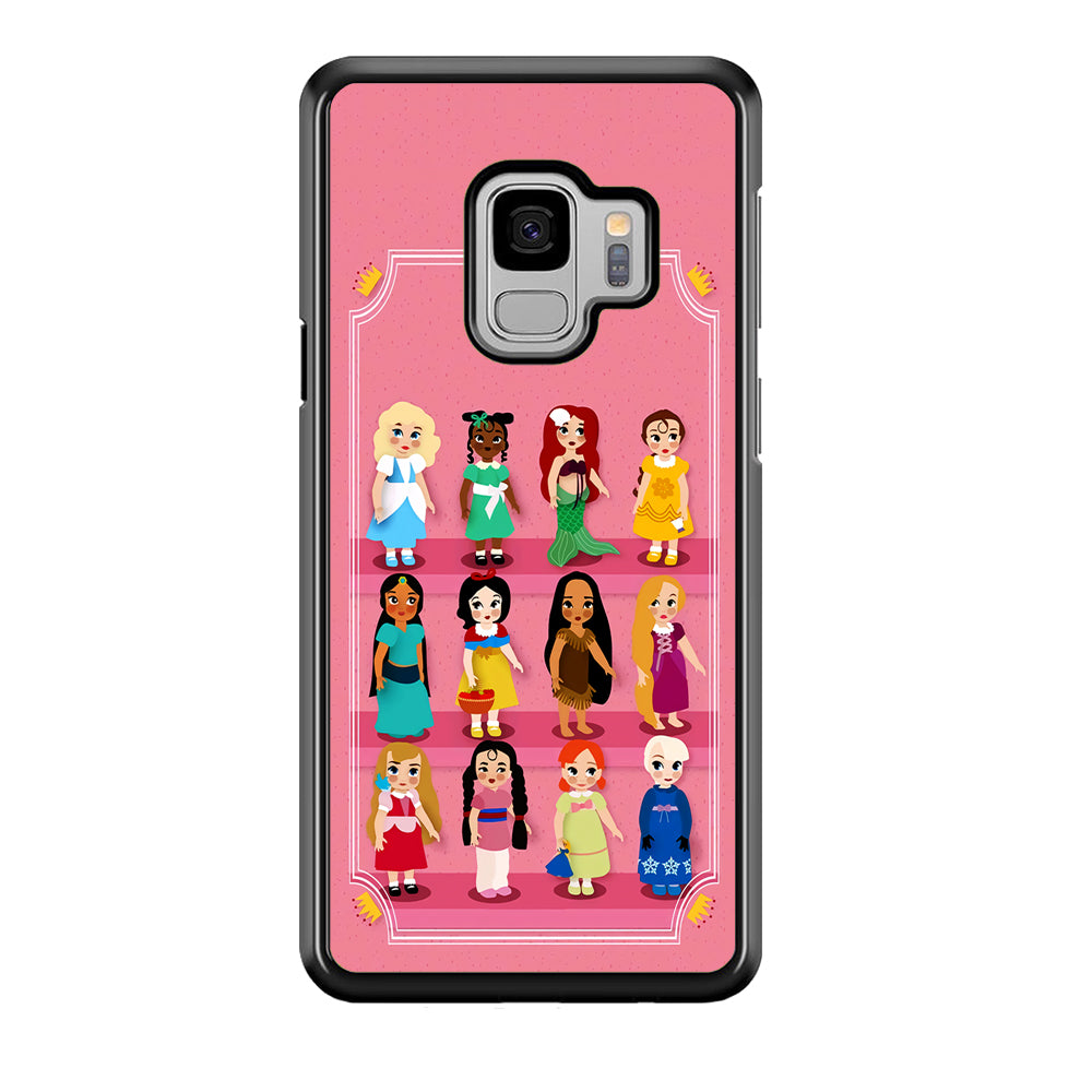 Cute Disney Princess Samsung Galaxy S9 Case-Phone Case-Tempered Glass Case-Altracase