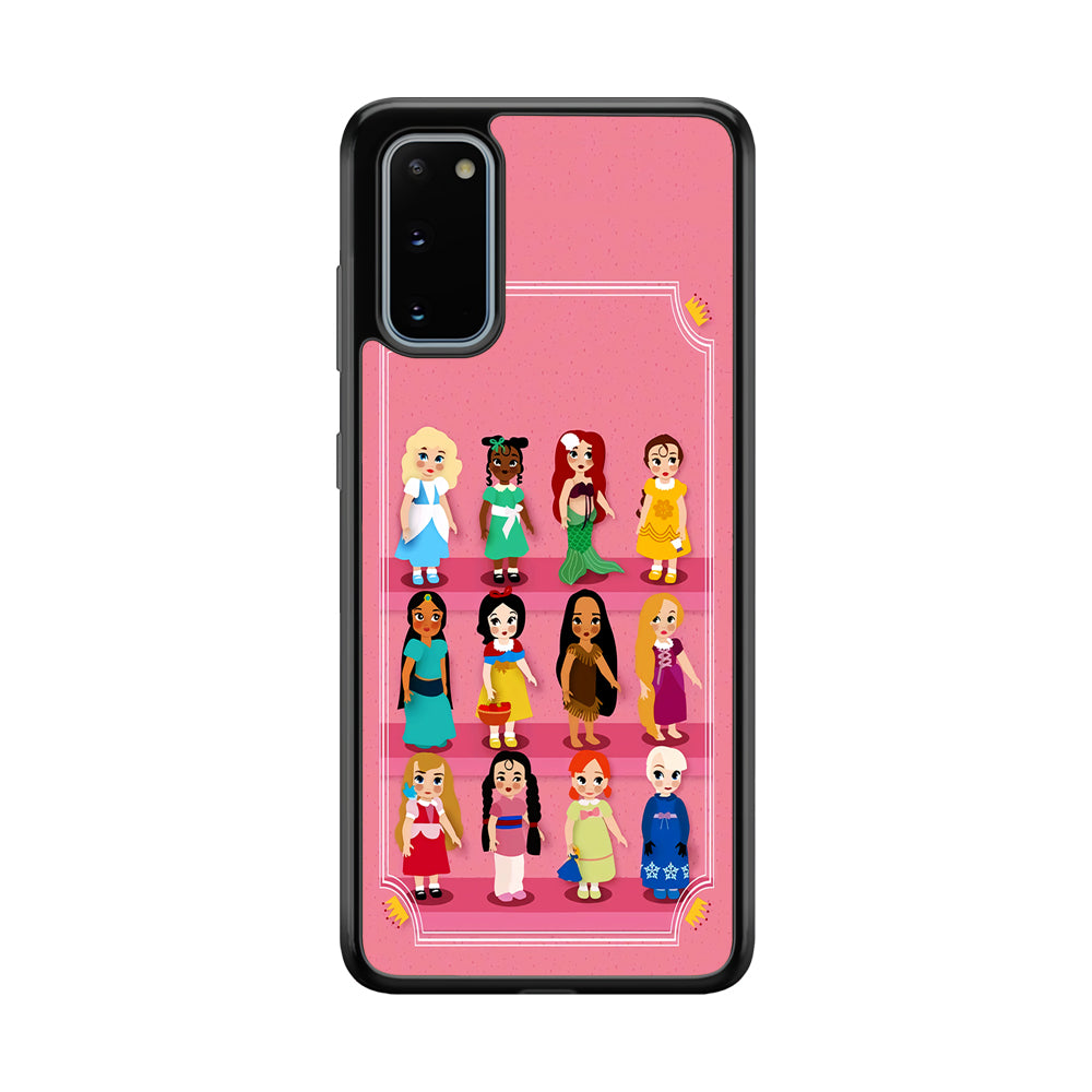 Cute Disney Princess Samsung Galaxy S20 Case-Phone Case-Tempered Glass Case-Altracase