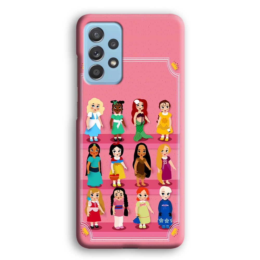 Cute Disney Princess Samsung Galaxy A52 Case-Phone Case-3D Case-Altracase