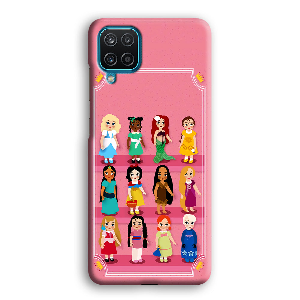 Cute Disney Princess Samsung Galaxy A12 Case-Phone Case-3D Case-Altracase