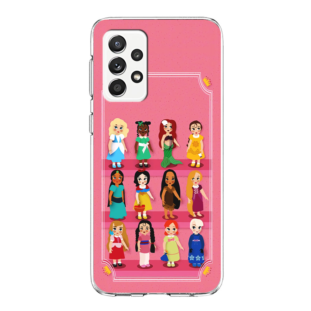 Cute Disney Princess Samsung Galaxy A52 Case-Phone Case-Clear Soft Case-Altracase