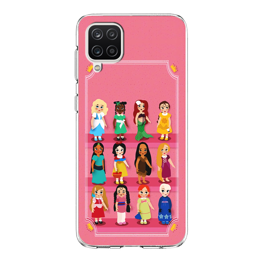 Cute Disney Princess Samsung Galaxy A12 Case-Phone Case-Clear Soft Case-Altracase