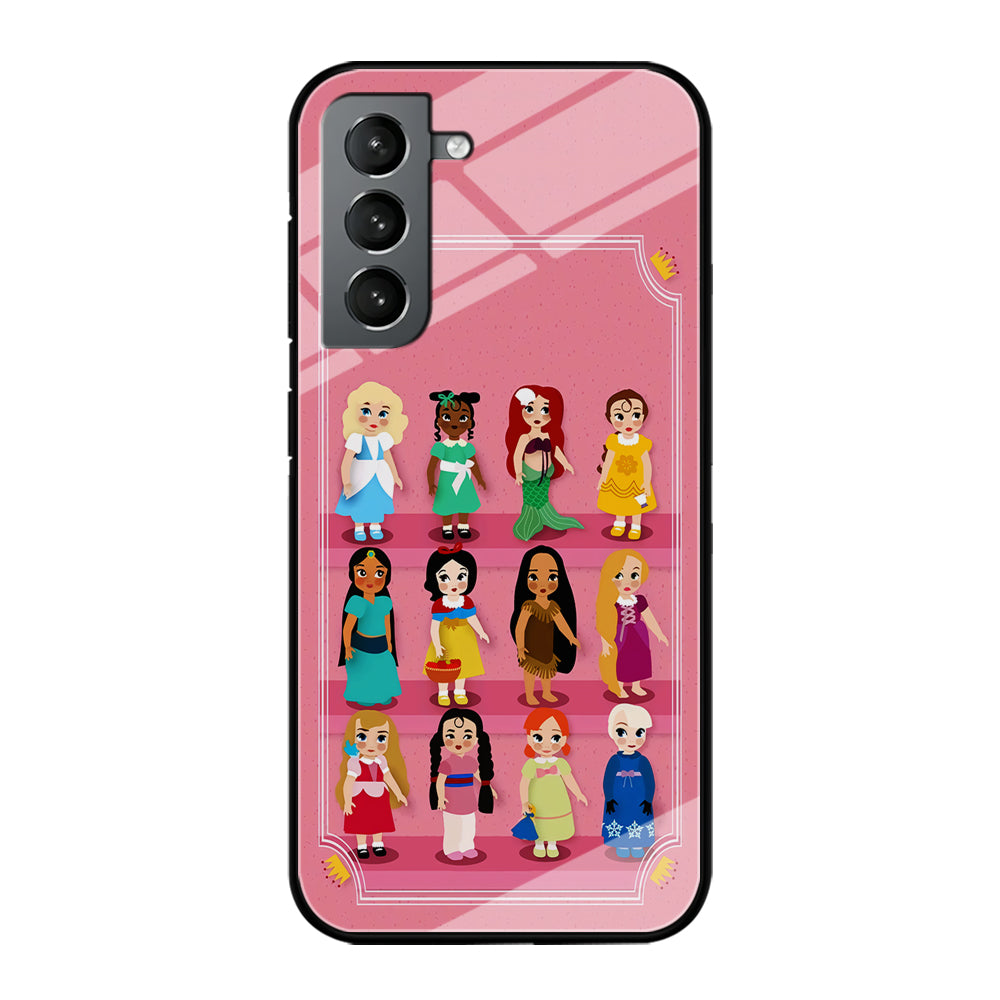Cute Disney Princess Samsung Galaxy S21 Plus Case-Phone Case-Tempered Glass Case-Altracase