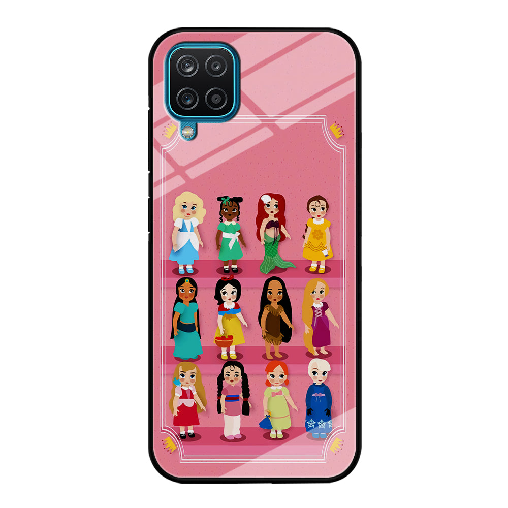 Cute Disney Princess Samsung Galaxy A12 Case-Phone Case-Tempered Glass Case-Altracase