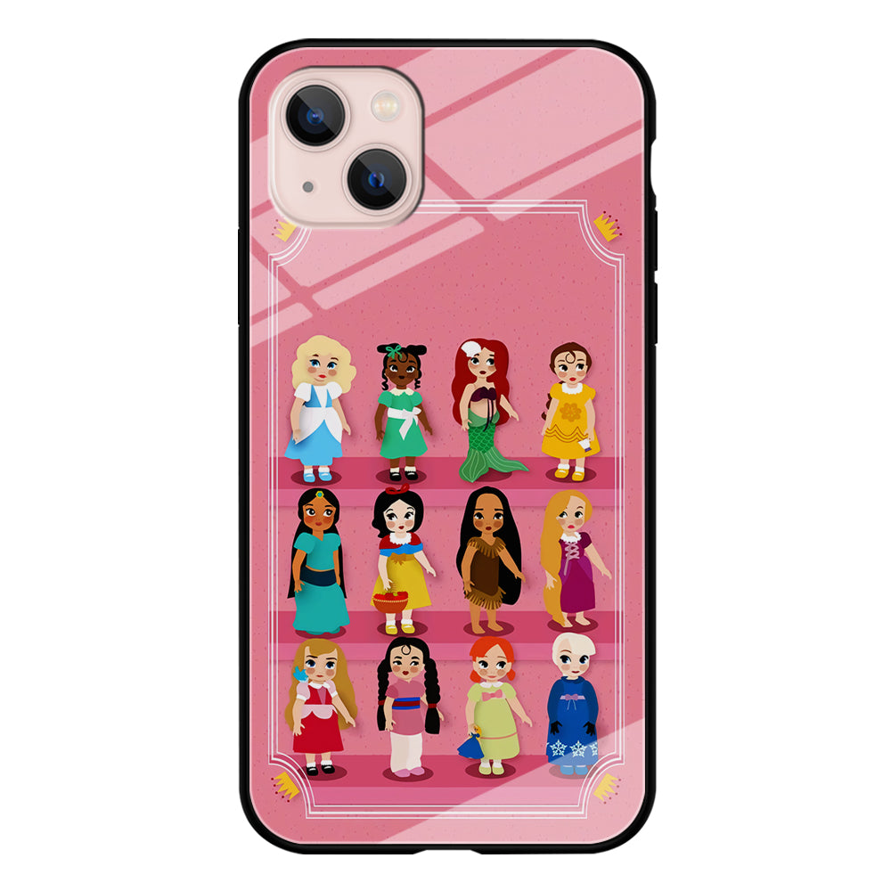 Cute Disney Princess iPhone 15 Plus Case-Phone Case-Tempered Glass Case-Altracase