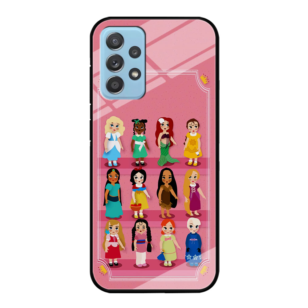 Cute Disney Princess Samsung Galaxy A72 Case-Phone Case-Tempered Glass Case-Altracase