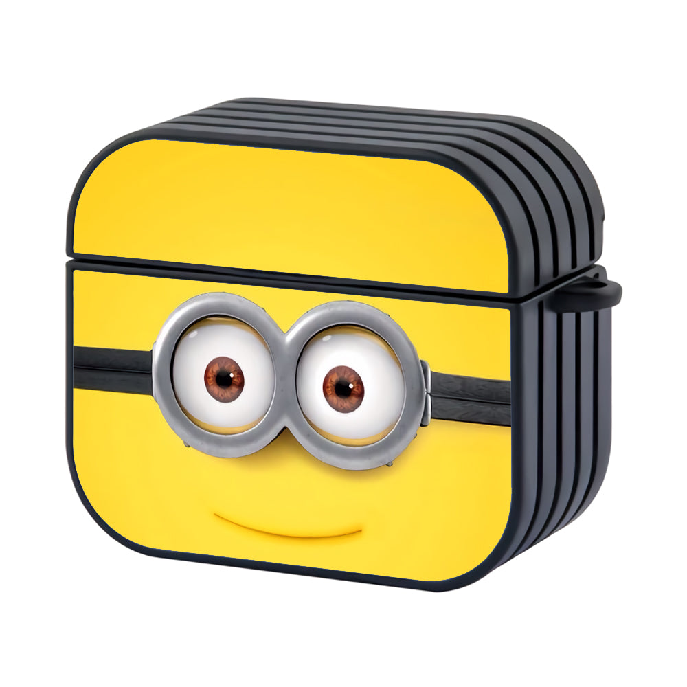 Cute Minions Face Hard Plastic Case Cover For Apple Airpods 3 - AirPod Case - Altracase