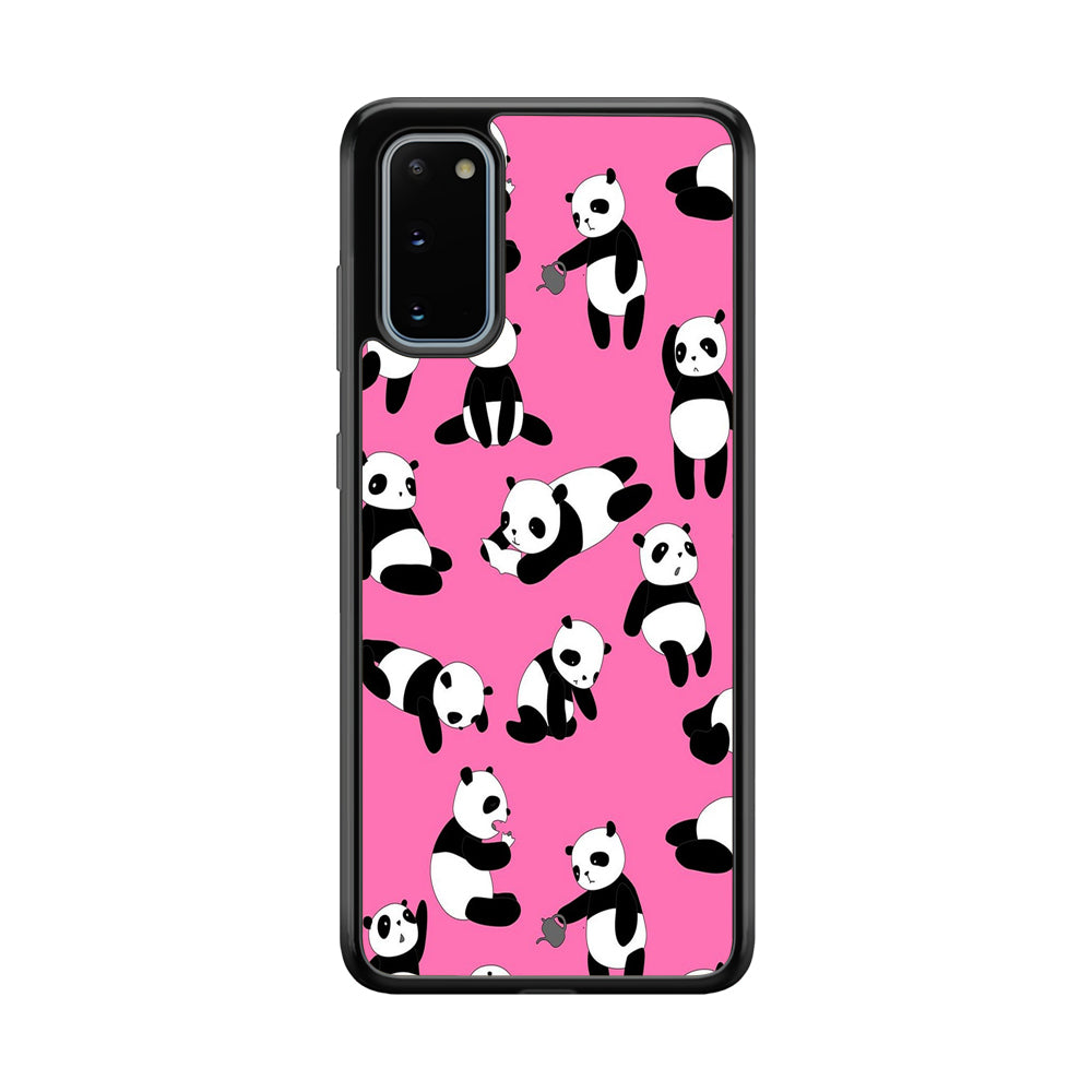 Cute Panda Samsung Galaxy S20 Case-Phone Case-Tempered Glass Case-Altracase