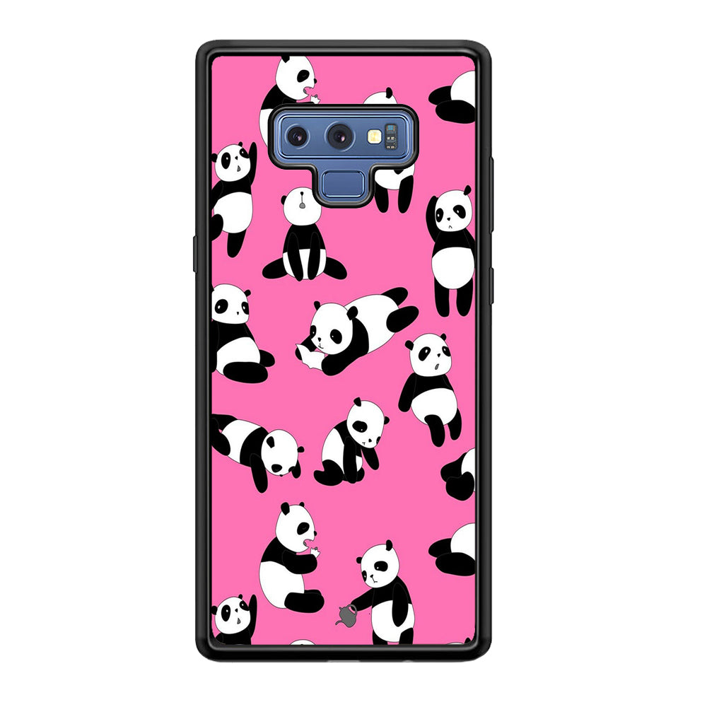 Cute Pandaa Samsung Galaxy Note 9 CaseS-Phone Case-Tempered Glass Case-Altracase