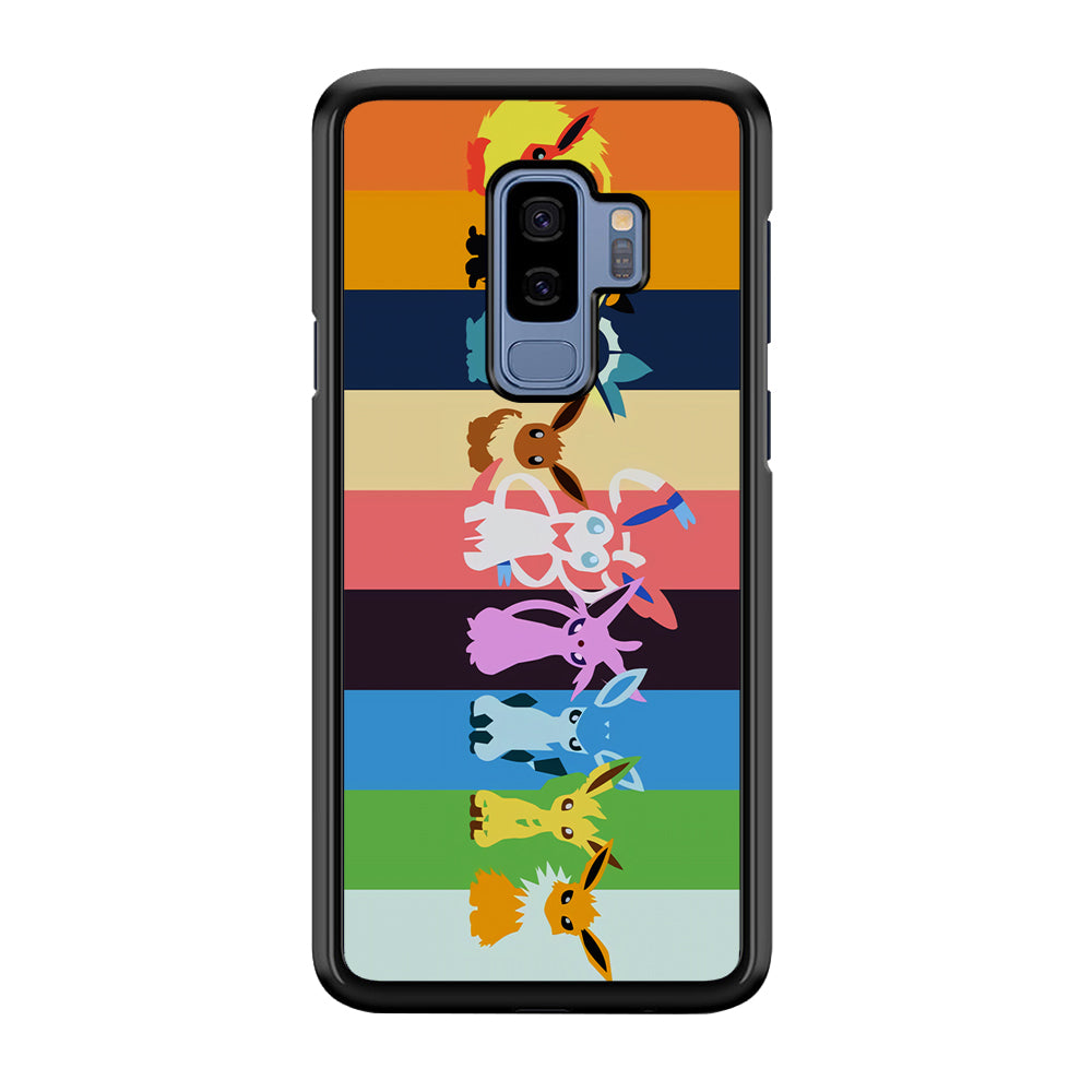 Cute Pokemon Evolutions Samsung Galaxy S9 Plus Case-Phone Case-Tempered Glass Case-Altracase