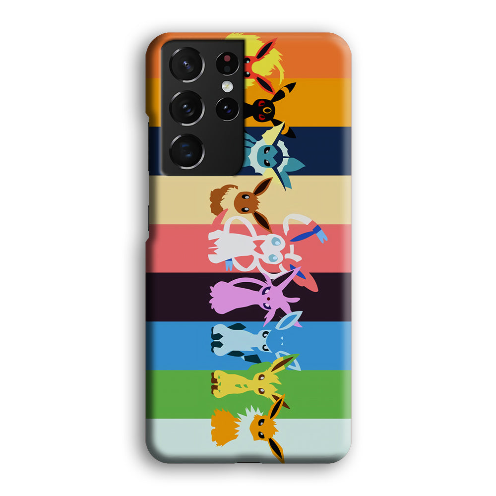 Cute Pokemon Evolutions Samsung Galaxy S21 Ultra Case-Phone Case-3D Case-Altracase